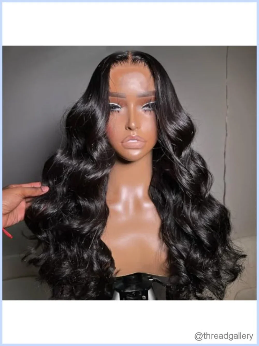 Wear and Go 9x6 HD Lace Glueless Wig, 180% Density 0.10mm Ultra-Thin Invisible